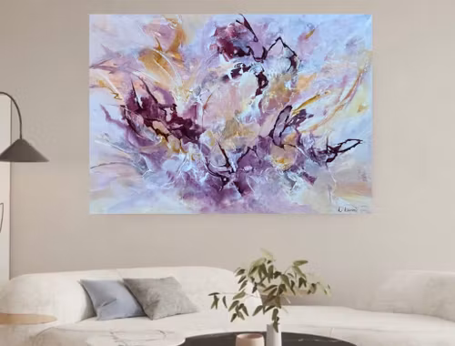 Nr. 9 Abstrakt maleri 100x140