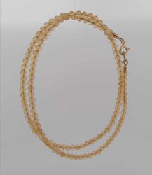 Halsband med citriner