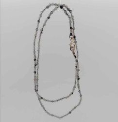 Halsband med rutilkvart