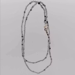 Halsband med rutilkvart