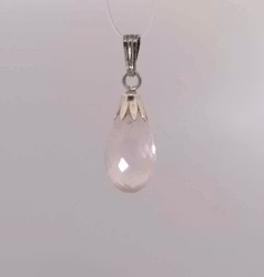 Silverhänge med rosenkvarts