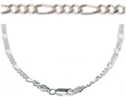Silverkedjor 46 cm