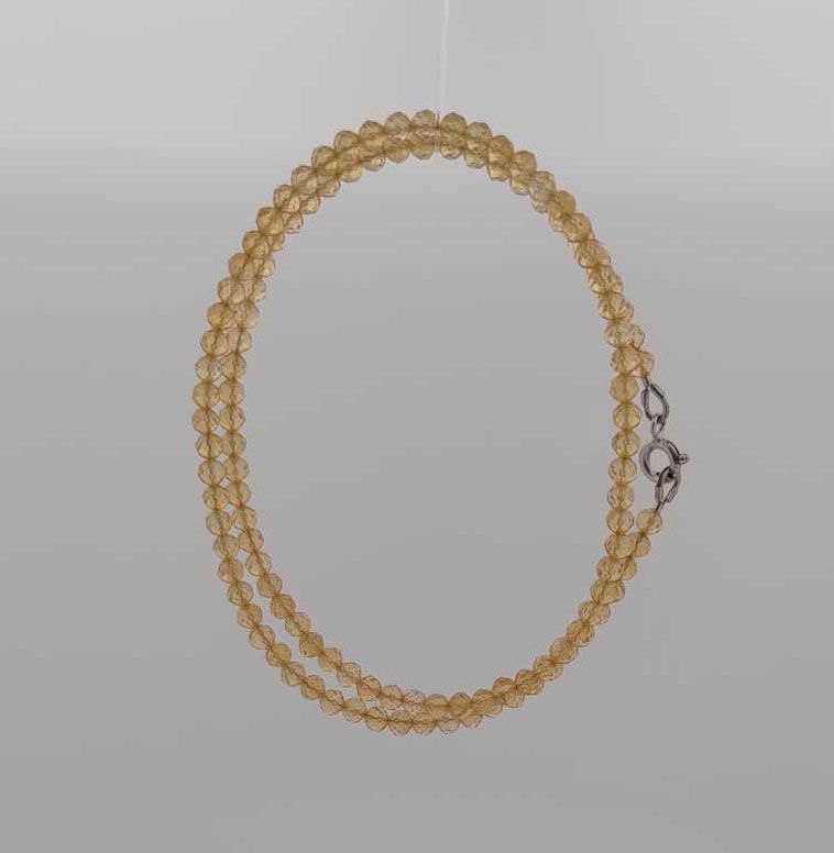 Halsband med citriner