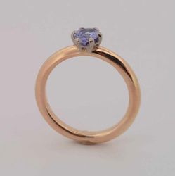 Guldring med Tanzanit