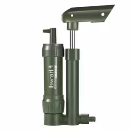 Portabel vattenrenare med pump