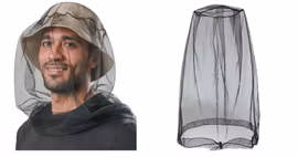 Myggnät för huvudet