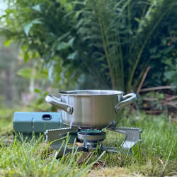 Hopfällbart gasolkök