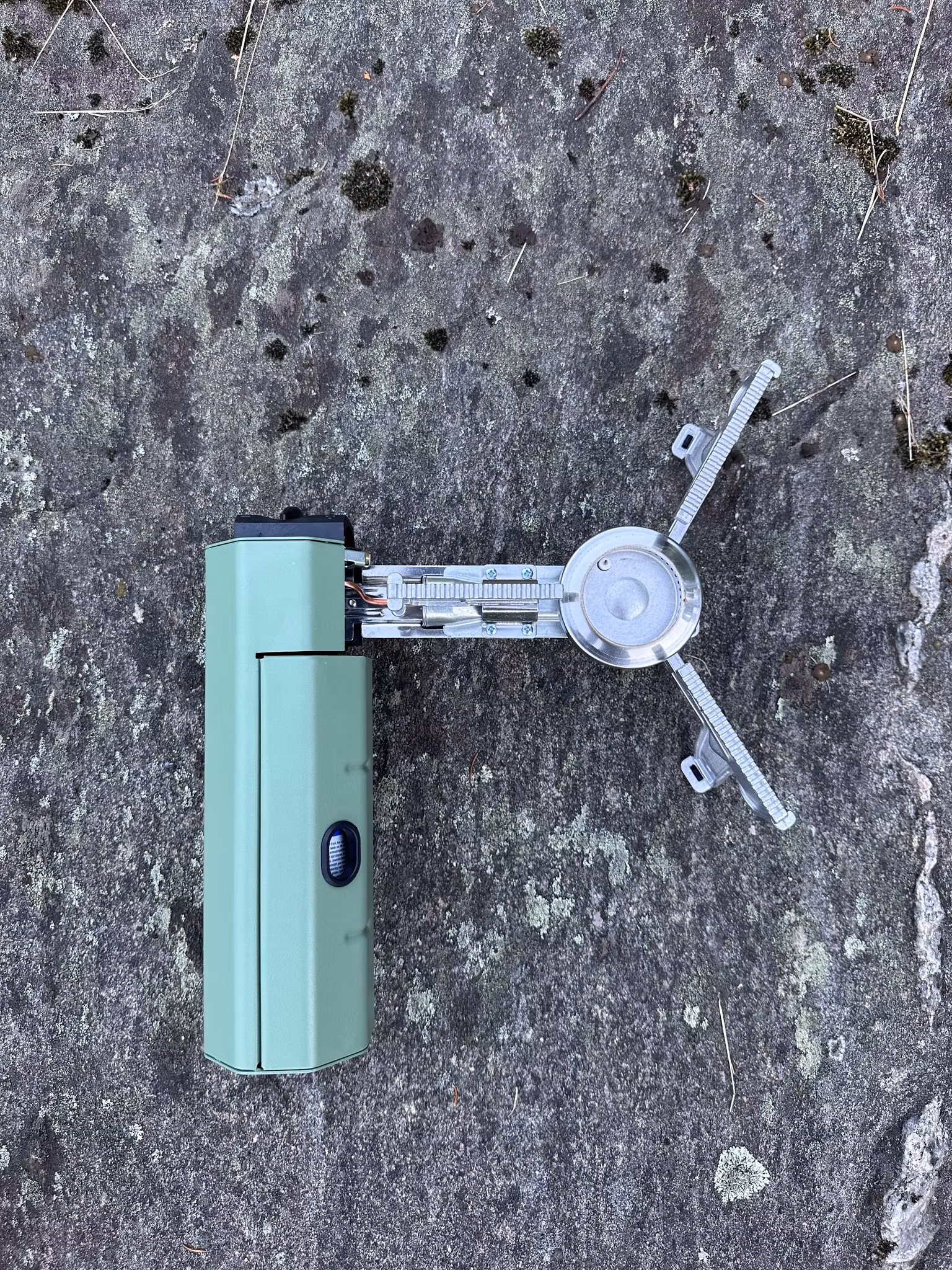 Hopfällbart gasolkök
