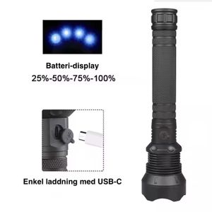 LED-ficklampa USB-C