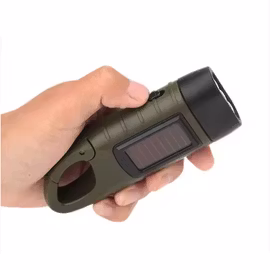 Dynamolampa solcell