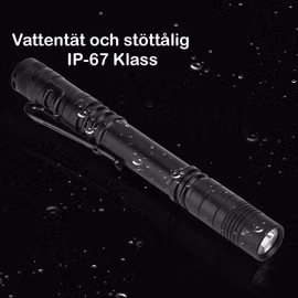 Taktisk ficklampa med LED