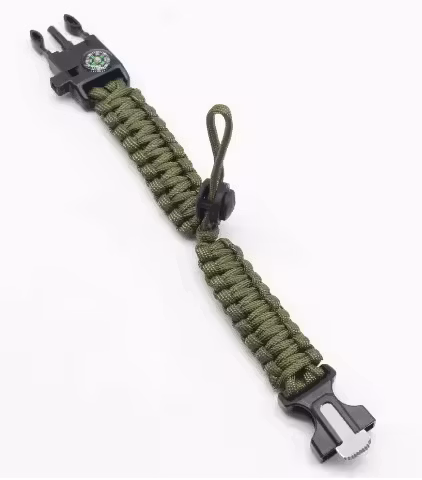Överlevnadsarmband i paracord