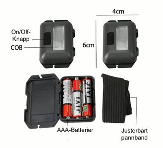 Smart mini pannlampa