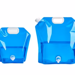 Hopfällbar Vattendunk med tapp - Premium