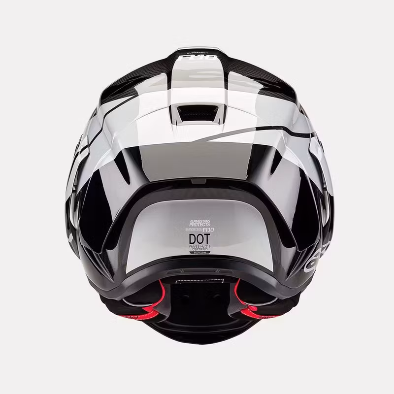 Alpinestars Helmet Supertech R10 Element Black/Carb/Silver