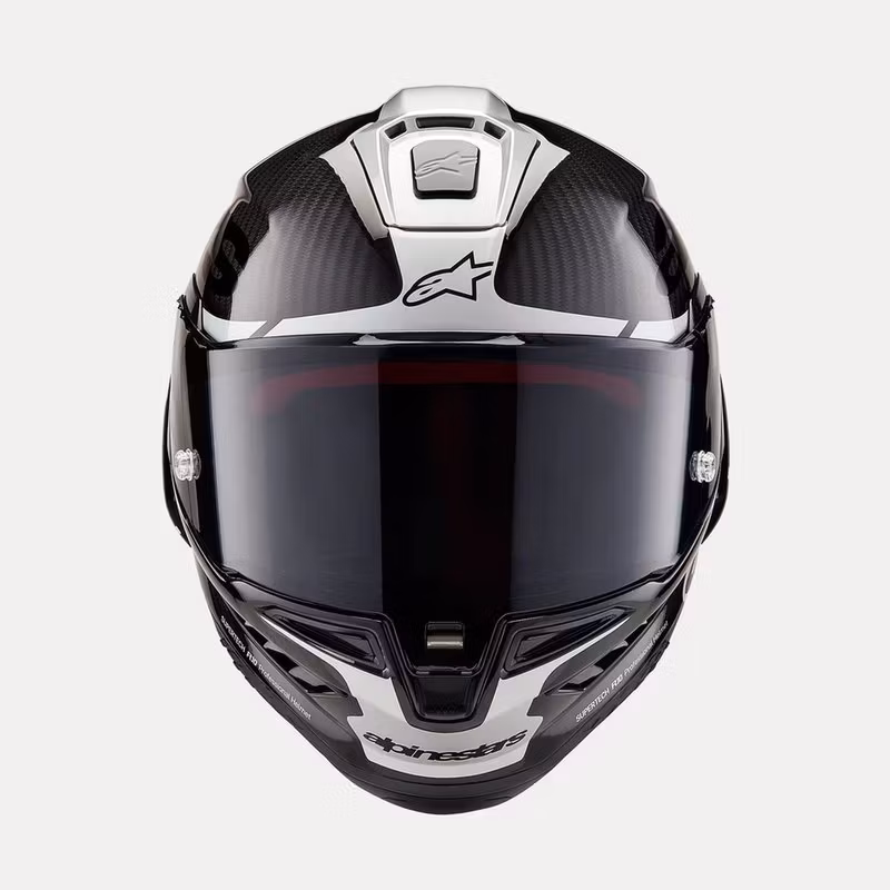 Alpinestars Helmet Supertech R10 Element Black/Carb/Silver