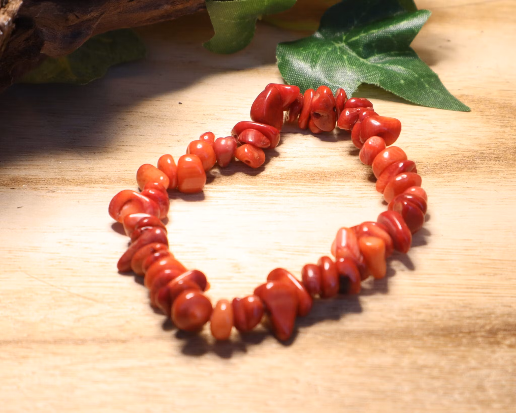 Korall Chips-armband