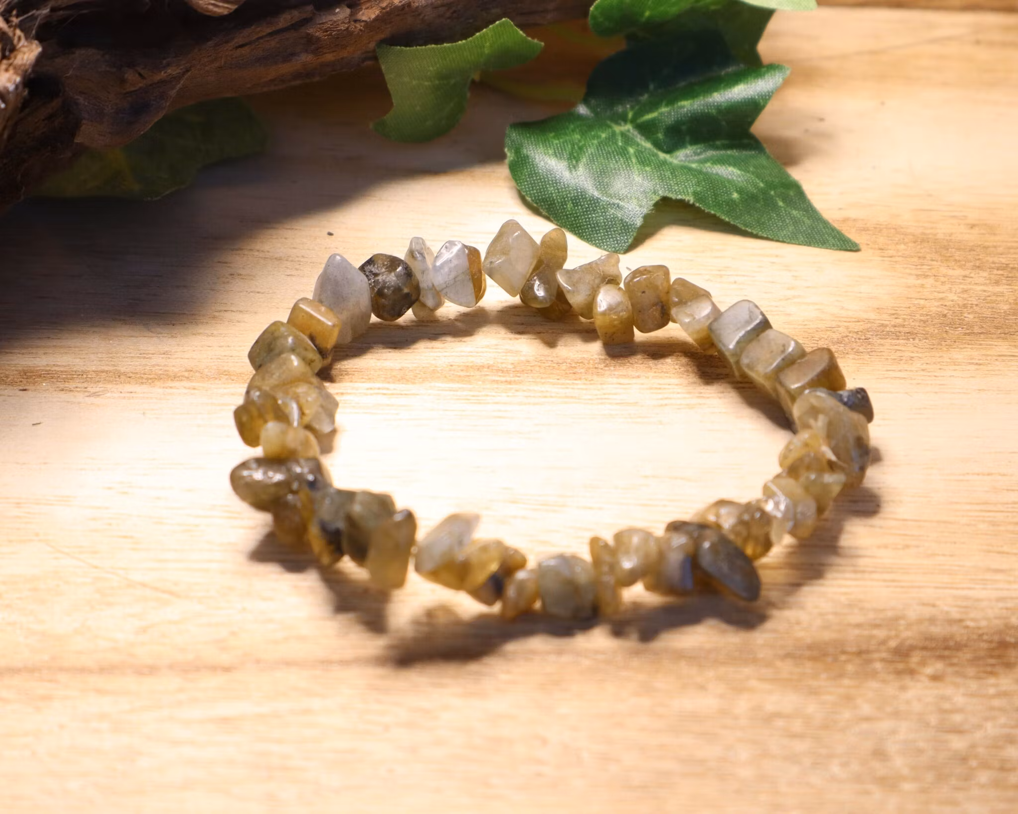 Labradorit Chips-armband