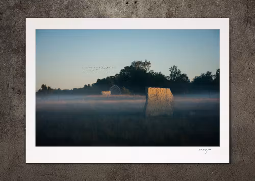 Mot ljuset, fotoprint