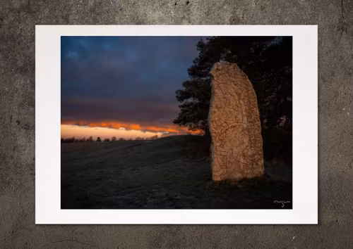 Vandraren, fotoprint