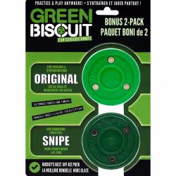 Green Bisquit 2-pack original + snipe