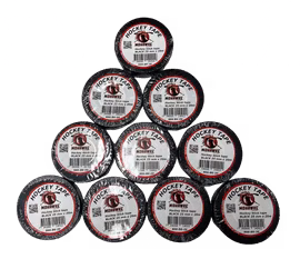 Mohawke Hockey Tape 25 mm x 20 m, svart, 10-pack