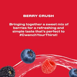 Cwench Hydration Electrolyte Mix - Berry Crush, 45 port.