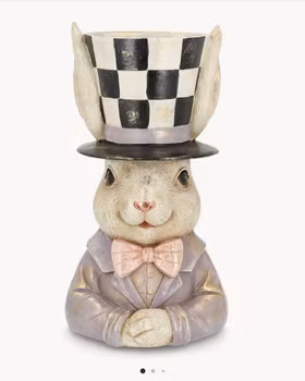 Byst Kanin Hatt Cirkus Lila