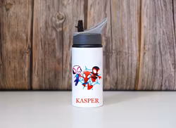 Aluminium flaska Spidey m vänner
