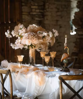 Konstväxt Dahlia Aprikos