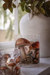 Majas Lykta Autumn Forest Mushrooms 8x8 cm