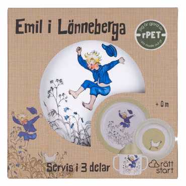 Emil i Lönneberga, Barnservis,  3-del