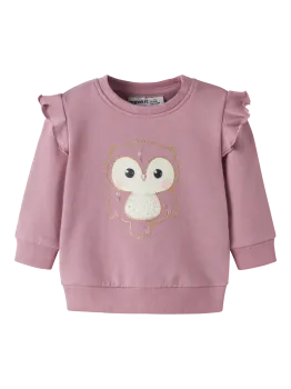 NBFNILDA LS SWEAT BRU Lilas