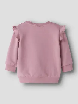 NBFNILDA LS SWEAT BRU Lilas