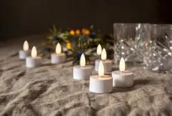 LED Värmeljus 2-pack Flamme