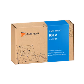 IGLA AI-0231e Pinkods billarm med taggar