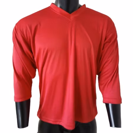 Vändbar träningströja röd/blå