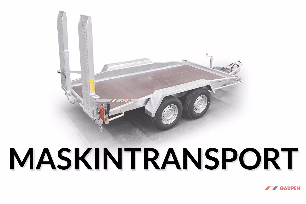 Maskintransport - Maximum Outdoor