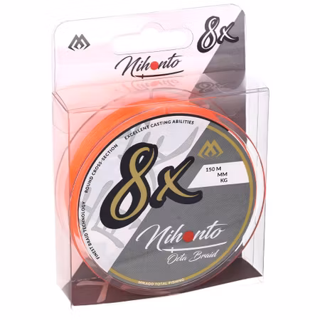 Mikado Nihonto Octa Braid 300m Orange