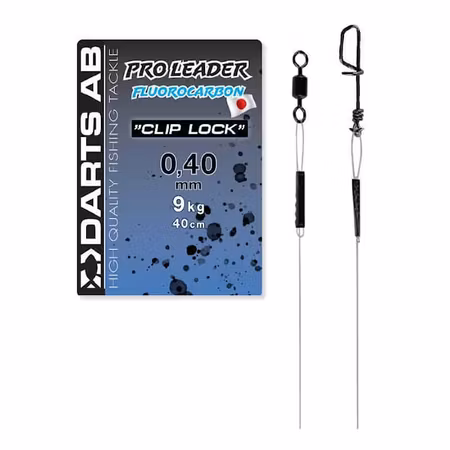 Pro Leader Fluorocarbon "Clip Lock" 40cm