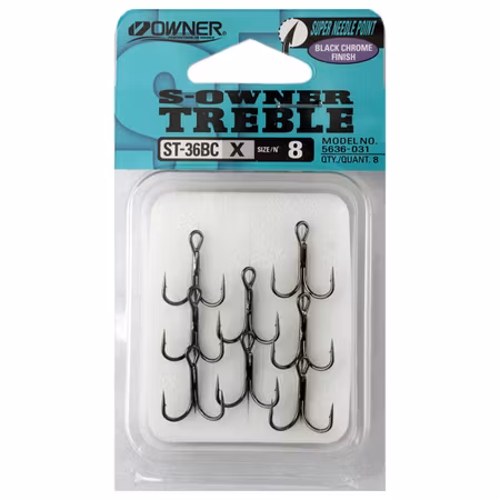 S-Owner Treble Hook ST-36BC