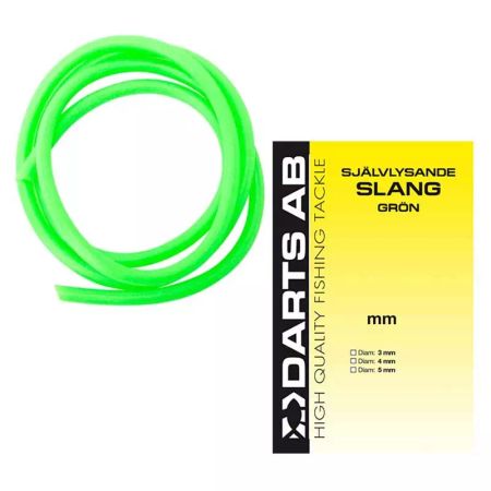 Självlysande Slang Grön Darts
