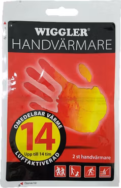 Wiggler Handvärmare Engångs 2-pack