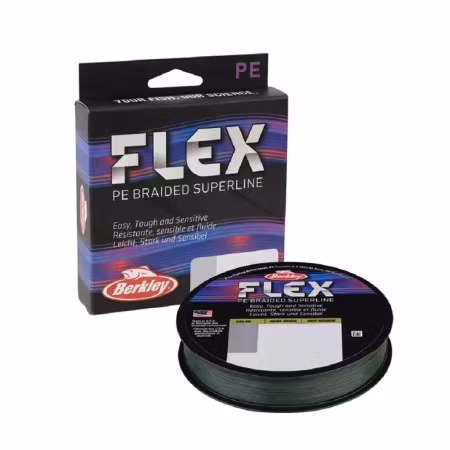 Berkley Flex Flätlina Moss Green 135m