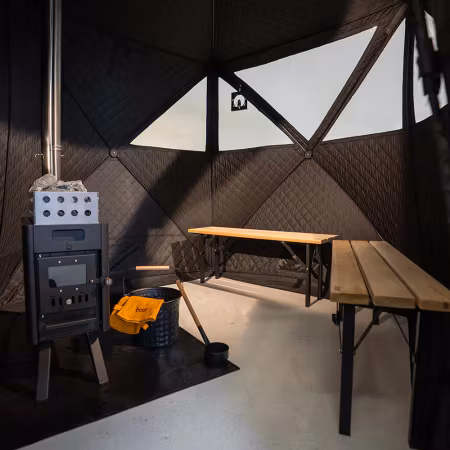 Bast Sauna Bastutält Näver - Premium