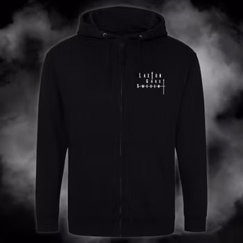 LaxTon Zip Hoodie Svart Unisex