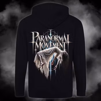 Paranormal Hoodie Svart Unisex