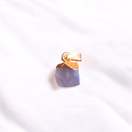 Halssmycke Grå Agat