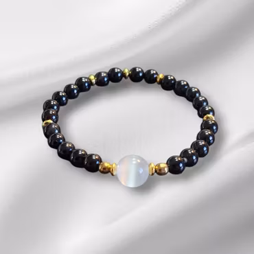 Armband Onyx/Cateye