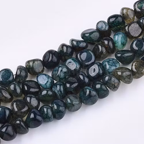 Dragon vein Agat 8-9mm 25 st